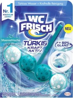 WC FRISCH Kraft Aktiv Türkisspüler Meeresfrische 10x50g WC-Reiniger Reinigung 14 WC FRISCH Kraft Aktiv Türkisspüler Meeresfrische 10x50g WC-Reiniger Reinigung -Reinigungsmittel Geschäft 0a434060 0385 4694 9cd9 ab34fd49a8a4
