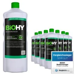 BiOHY Bodenreiniger (6x1l Flasche) | Konzentrat Für Alle Reinigungsgeräte Und Alle Hartböden | Angenehmer Geruch Und Streifenfreie Reinigung -Reinigungsmittel Geschäft 0bfef4ac 6d17 4f7a 8c11 cf95311b31d5 1