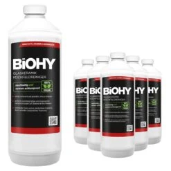 BiOHY Glaskeramik Kochfeldreiniger (2x1l Flasche) | Optimal Zur Reinigung Und Pflege Von Kochfeld Und Induktion | Geeignet Für ALLE GERÄTE -Reinigungsmittel Geschäft 0c30e698 52f1 4faf 9ab2 349923f8febf 2