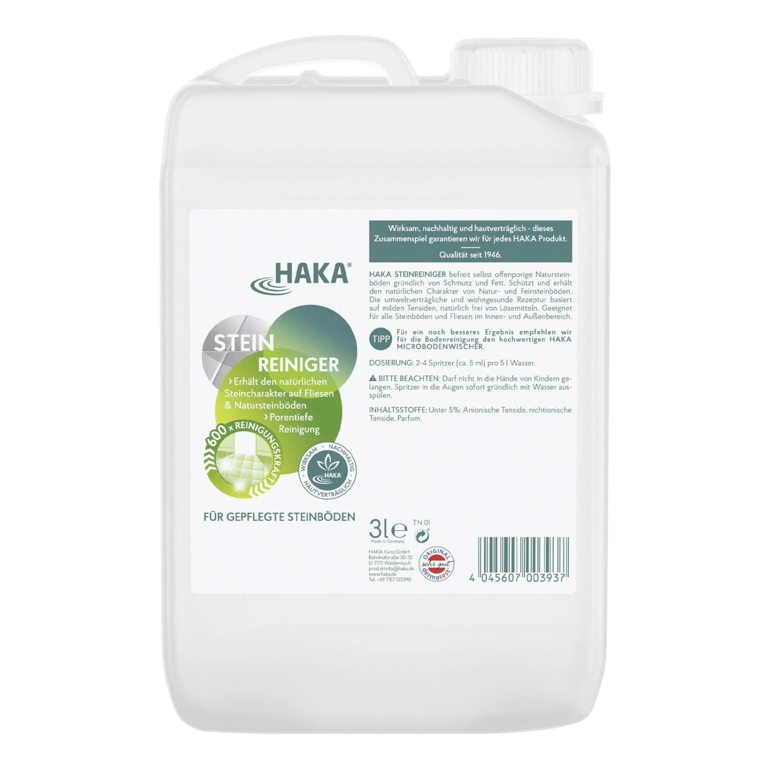 HAKA Steinreiniger Boden, 3 Liter 3 HAKA Steinreiniger Boden, 3 Liter