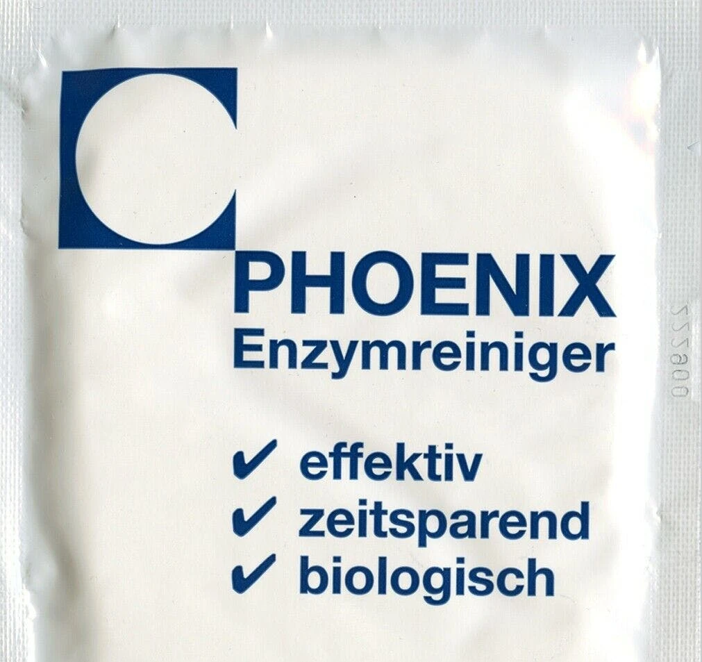 Phoenix Enzymreiniger Saunareiniger, Infrarotkabinenreiniger 5 X 20 Gr Siegelbeutel = 5,0 - 7,5 Liter 7 Phoenix Enzymreiniger Saunareiniger, Infrarotkabinenreiniger 5 X 20 Gr Siegelbeutel = 5,0 - 7,5 Liter – Bild 5