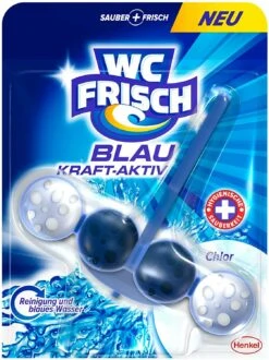 WC Frisch Kraft-Aktiv Blauspüler Chlor WC Reinigen Toilette 5x1 Stück Reiniger -Reinigungsmittel Geschäft 255d9826 f8bc 4c37 bd73 5e90f64b5dc4