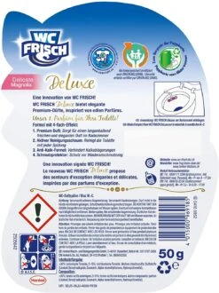 WC FRISCH DeLuxe Delicate Magnolia 50g WC Reiniger WC Duftspüler Reinigung 14 WC FRISCH DeLuxe Delicate Magnolia 50g WC Reiniger WC Duftspüler Reinigung -Reinigungsmittel Geschäft 2d6d18bb 5185 4601 957a 3b1eb5ad8d47