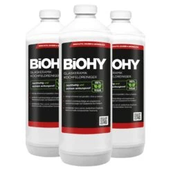 BiOHY Glaskeramik Kochfeldreiniger (2x1l Flasche) | Optimal Zur Reinigung Und Pflege Von Kochfeld Und Induktion | Geeignet Für ALLE GERÄTE -Reinigungsmittel Geschäft 378d4850 f63c 4f85 a2f2 e8736a4502e0 3