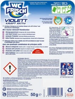 WC FRISCH Kraft Aktiv Violettspüler Magnolie WC-Reiniger Und Farbspüler 1 Stück -Reinigungsmittel Geschäft 42078c12 a9e0 4568 a1fb 9a468fe02f6a