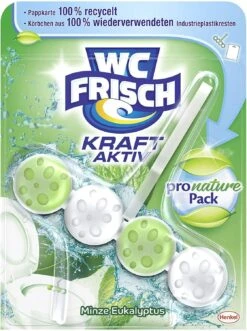 WC FRISCH Kraft Aktiv Pronature Minze Eukalyptus WC-Reiniger Duftspüler 4er Pack 14 WC FRISCH Kraft Aktiv Pronature Minze Eukalyptus WC-Reiniger Duftspüler 4er Pack -Reinigungsmittel Geschäft 4e38497d c86b 4165 b12d fcaae63aa6be