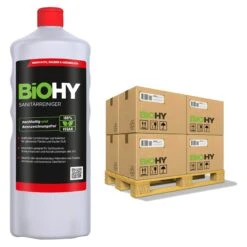 BiOHY Sanitärreiniger (12x1l Flasche) | Kalkzersetzendes Konzentrat Für Den Sanitärbereich | Badreiniger Mit Angenehme & Frischen Duft | EXTRA STARK 12 BiOHY Sanitärreiniger (12x1l Flasche) | Kalkzersetzendes Konzentrat Für Den Sanitärbereich | Badreiniger Mit Angenehme & Frischen Duft | EXTRA STARK -Reinigungsmittel Geschäft 5d08565f 7cd5 4b5d bb71 11638711f99a 5