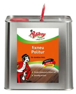 Poliboy Fixneu Möbelpolitur - Für Dunkle Oberflächen, 2,5L - Made In Germany -Reinigungsmittel Geschäft 6b4e627b b75b 4f3b a7fa f4a903e107ab 1