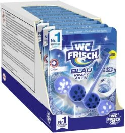 WC FRISCH Kraft Aktiv Blauspüler Chlor 9x150g WC Reiniger Toilettenreiniger -Reinigungsmittel Geschäft 6eb51042 45ab 4044 af49 14874a0e61b2 2