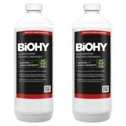 BiOHY Glaskeramik Kochfeldreiniger (12x1l Flasche) | Optimal Zur Reinigung Und Pflege Von Kochfeld Und Induktion | Geeignet Für ALLE GERÄTE -Reinigungsmittel Geschäft 897f0007 2e12 4f1c 9cb1 d33aef498a53 3