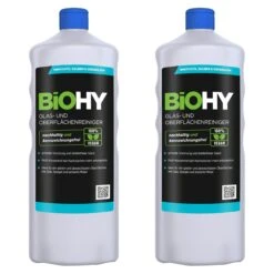 BiOHY Glas- Und Oberflächenreiniger (6x1l Flasche) | Konzentrat | Universalreiniger | Intensiv & Nachhaltig Reinigender Automatenreiniger -Reinigungsmittel Geschäft 9ecc8c6d 05c2 4d05 863b bd970627556f 1