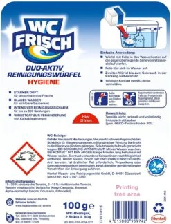 WC FRISCH Duo-Aktiv Hygiene Reinigungswürfel 100g WC Reiniger WC Reinigung -Reinigungsmittel Geschäft 9fb30515 7826 4fbc ab15 8d58e3514569