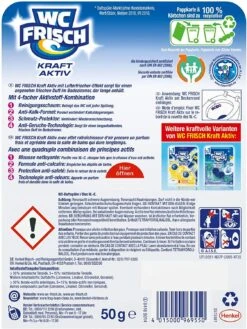 WC-Frisch Kraft Aktiv Duftspüler Blütenfrische WC-Reiniger 1 Stück Badreiniger -Reinigungsmittel Geschäft a47116b7 bb10 4414 aced 6b37723511dd
