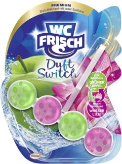 WC-Frisch Duft Switch 3er Pack Pfirsich Apfel WC-Reiniger 1x3 Stück Duftspüler -Reinigungsmittel Geschäft abd46afa 59df 4dc6 94bd b3bce3bdb5b1 5