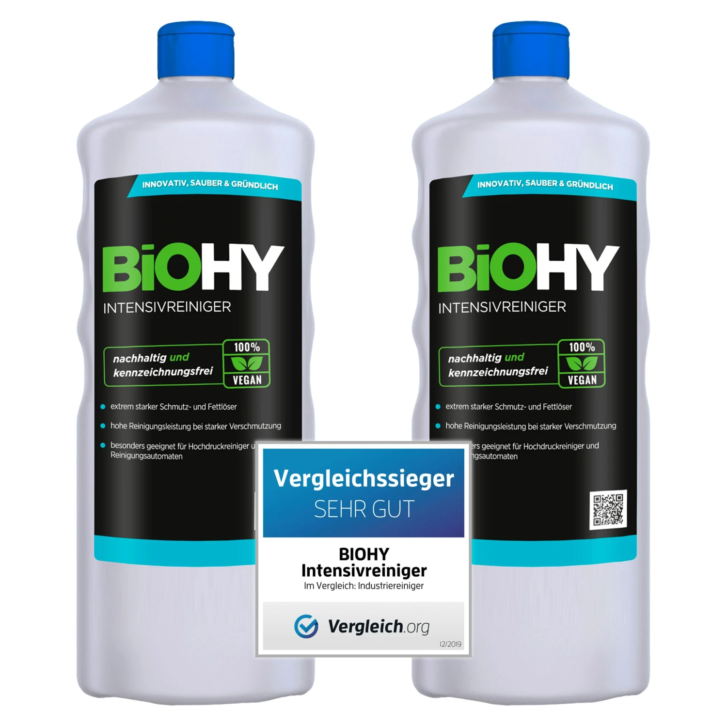 BiOHY Intensivreiniger Universal (2x1l Flasche) | Hochleistungs-INDUSTRIEREINIGER | Grundreiniger Ideal Für Hochdruckreiniger, Schaumarm 3 BiOHY Intensivreiniger Universal (2x1l Flasche) | Hochleistungs-INDUSTRIEREINIGER | Grundreiniger Ideal Für Hochdruckreiniger, Schaumarm