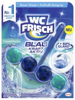 WC FRISCH Kraft Aktiv Blauspüler Ozeanfrische 4x50g WC Reiniger Reinigung -Reinigungsmittel Geschäft b441fd29 f984 4cde a4de 19667c7d1646