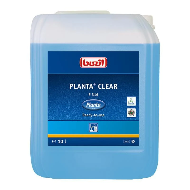 Buzil Planta® Clear P 316 ökologischer Glasreiniger 600 Ml Flasche 4 Buzil Planta® Clear P 316 ökologischer Glasreiniger 600 Ml Flasche – Bild 2
