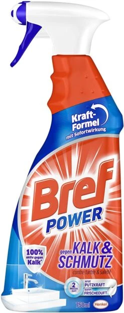 Bref Power Gegen Kalk Und Schmutz Kalkreiniger 8x750 Ml Sprühflasche Reiniger -Reinigungsmittel Geschäft ca9d6a35 a863 404d a8c1 1186cce43b1e