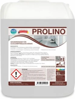 ARCORA Grundreiniger Für Alkaliempfindliche Böden PROLINO, 1L -Reinigungsmittel Geschäft d7e26ff1 a614 49e6 817b 5e7df78ad597