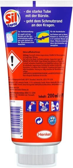 Sil Saptil Für Reise Vorbehandlung 200 Ml Universalfleckenentferner Reiniger -Reinigungsmittel Geschäft da856ad7 6deb 4019 b7c4 5c561c085ede 1