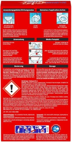 Bref Power WC Krafttabs Reiniger 15x Effekt 325g Abfluss Tiefenreinigung -Reinigungsmittel Geschäft db3d3a5b 9cb4 4038 9fa3 2714d6e49112