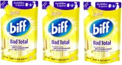 Biff Bad Total Zitrus Badreiniger Bad Reiniger Badezimmer 250 Ml Nachfüllpack -Reinigungsmittel Geschäft e5040774 0968 4a04 839a f9e9f586a42e 2