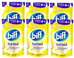 Biff Bad Total Zitrus Badreiniger Bad Reiniger Badezimmer 3x250 Ml Nachfüllpack -Reinigungsmittel Geschäft f54fec91 0255 4d68 bcb7 be18c9fbd2fb