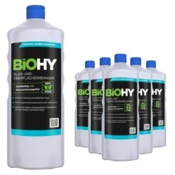 BiOHY Glas- Und Oberflächenreiniger (3x1l Flasche) | Konzentrat | Universalreiniger | Intensiv & Nachhaltig Reinigender Automatenreiniger -Reinigungsmittel Geschäft faf2b7ca ed39 431d b4ed a6e92d594181 4
