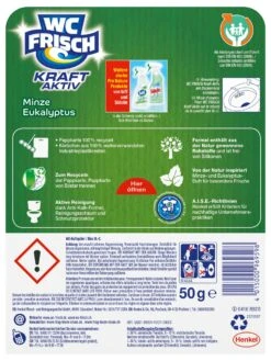 WC Frisch Kraft-Aktiv 10er Pack Pro Nature Minze WC-Reiniger 10x1 Stück -Reinigungsmittel Geschäft fb47ab3d e310 4cd1 b40e 4bf9ee28d9f9