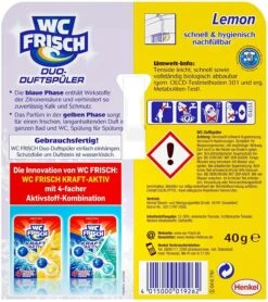 WC Frisch Duo-Duftspüler Lemon 3er Pack WC Reiniger 1x3 Stück WC-Duftstein -Reinigungsmittel Geschäft fcf14f6e 9062 4f5d bb53 77ee065a9d6d